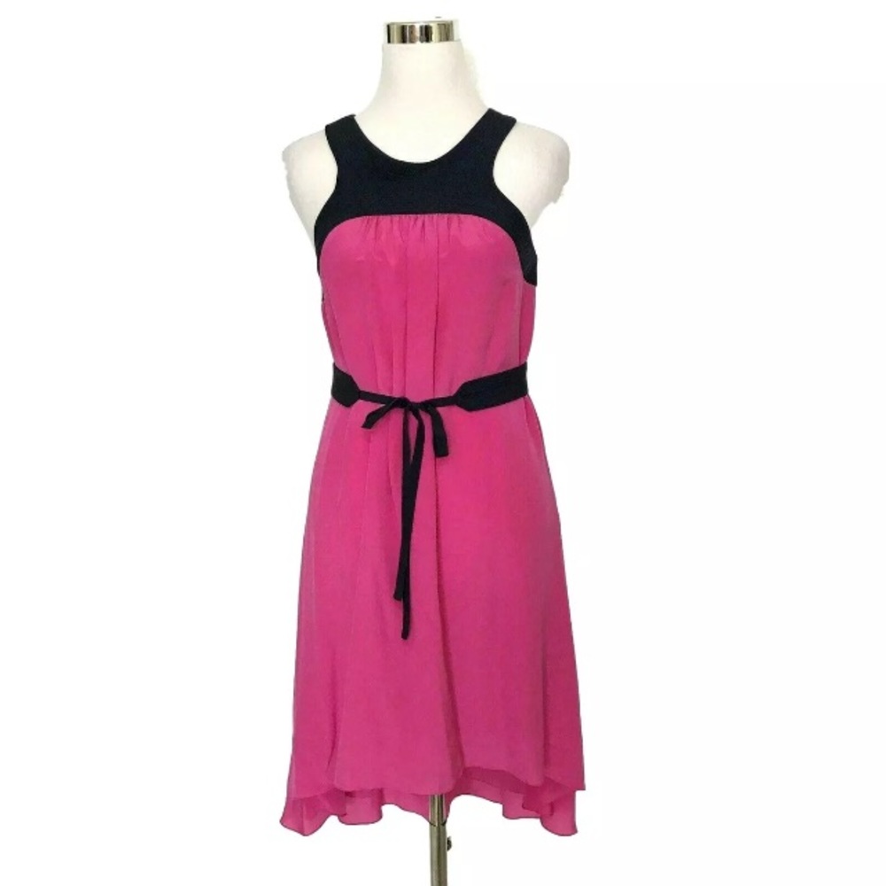 Anthropologie Leifsdottir Pink Montcada Dress Sz 2
